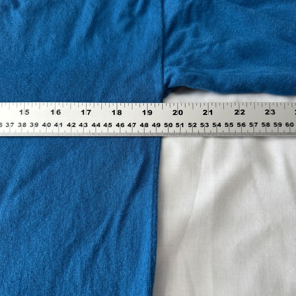 CASLON Women's Lightweight Long Sleeve Sweater Blue Size Small Snap Up Side Hem - Picture 8 of 13